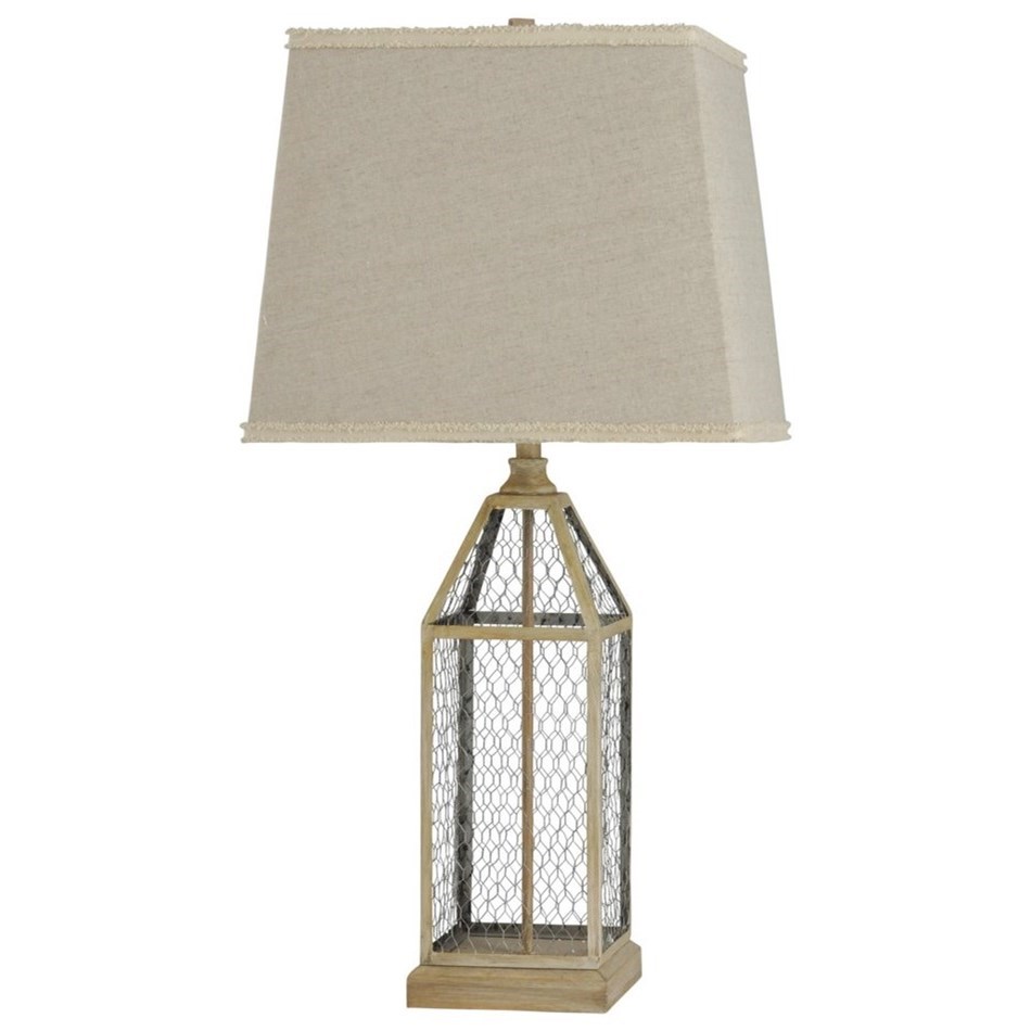 StyleCraft Lamps L316231 Chicken Wire Table Lamp Weinberger s